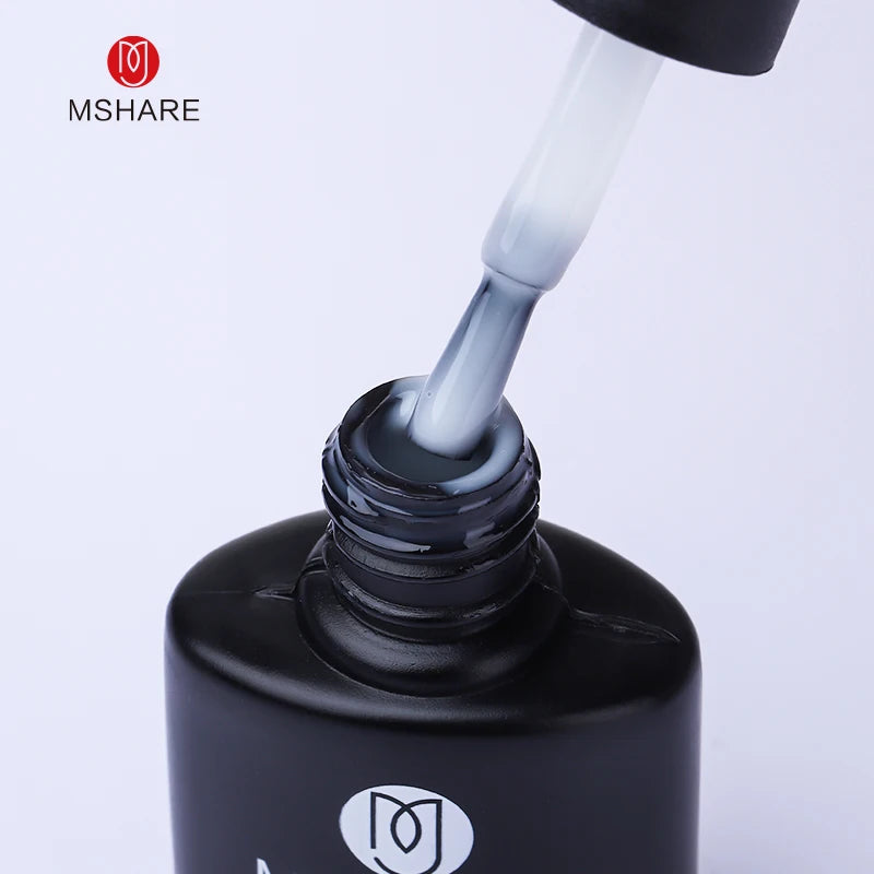 MSHARE Vernis Gel UV Semi-Permanent Mauve Violet - 10ml Lampe UV/LED