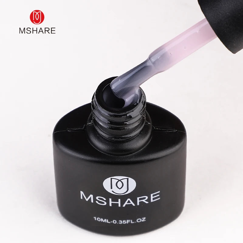 MSHARE Vernis Gel UV Semi-Permanent Mauve Violet - 10ml Lampe UV/LED