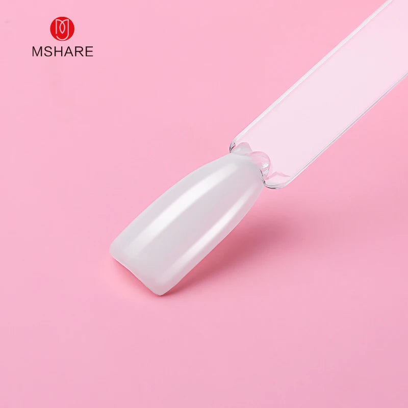MSHARE Vernis Gel UV Semi-Permanent Mauve Violet - 10ml Lampe UV/LED