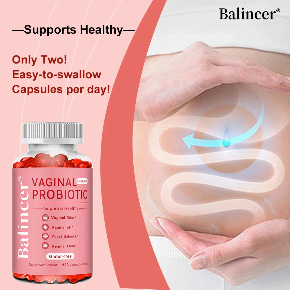 Probiotiques pour Femmes - Santé Vaginale, Intestinale et Immunitaire