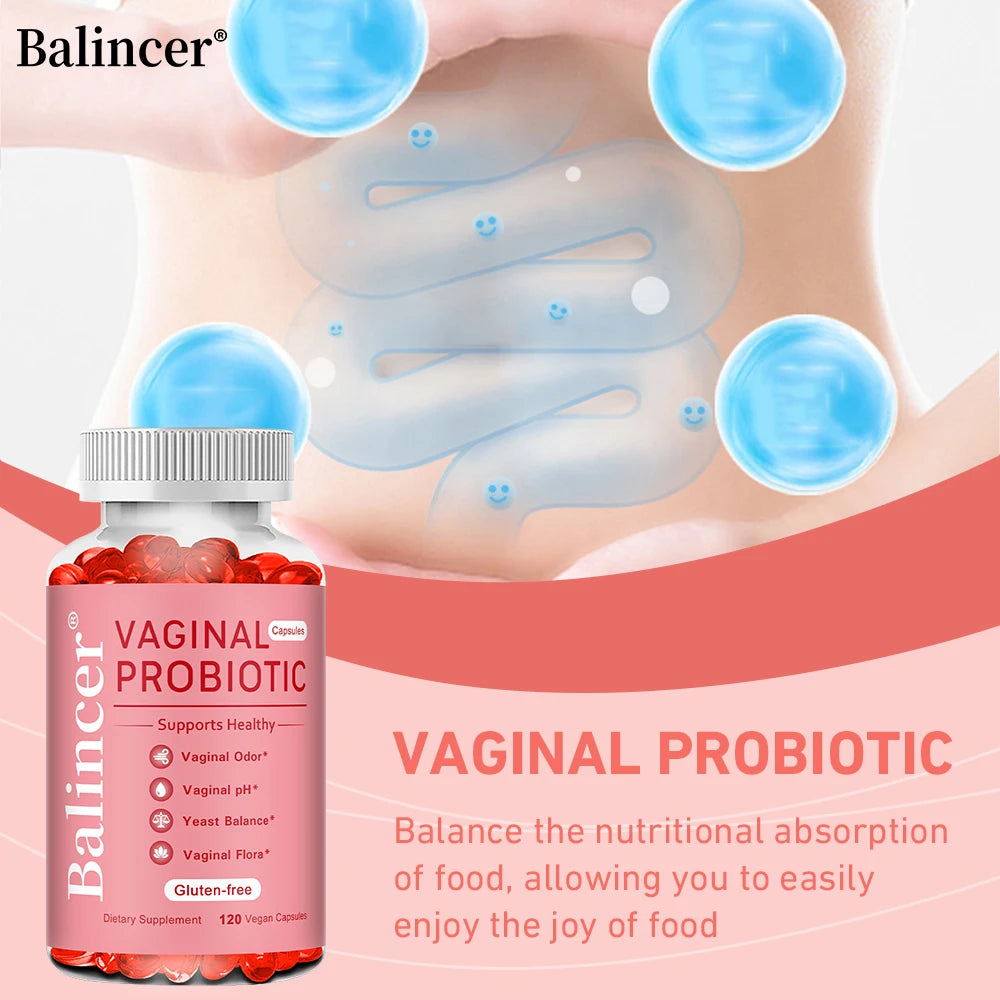 Probiotiques pour Femmes - Santé Vaginale, Intestinale et Immunitaire
