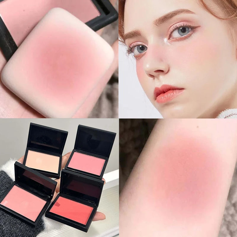 HERORANGE Blush Mat Longue Tenue - Texture Veloutée Naturelle et Waterproof