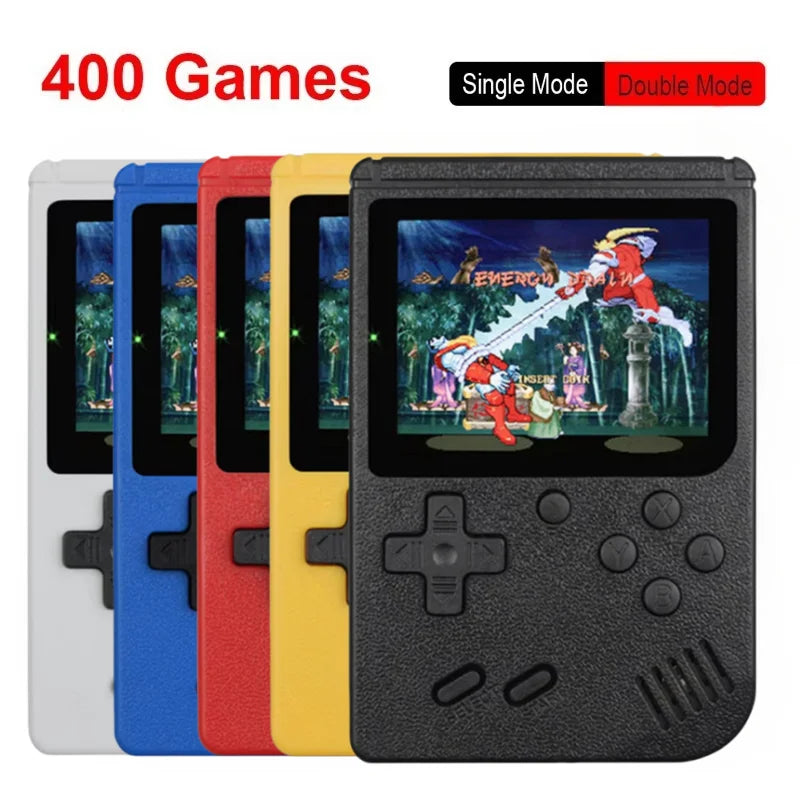 Console de Jeux Rétro Portable – 400 Jeux 8-Bit, Écran LCD 3 Pouces