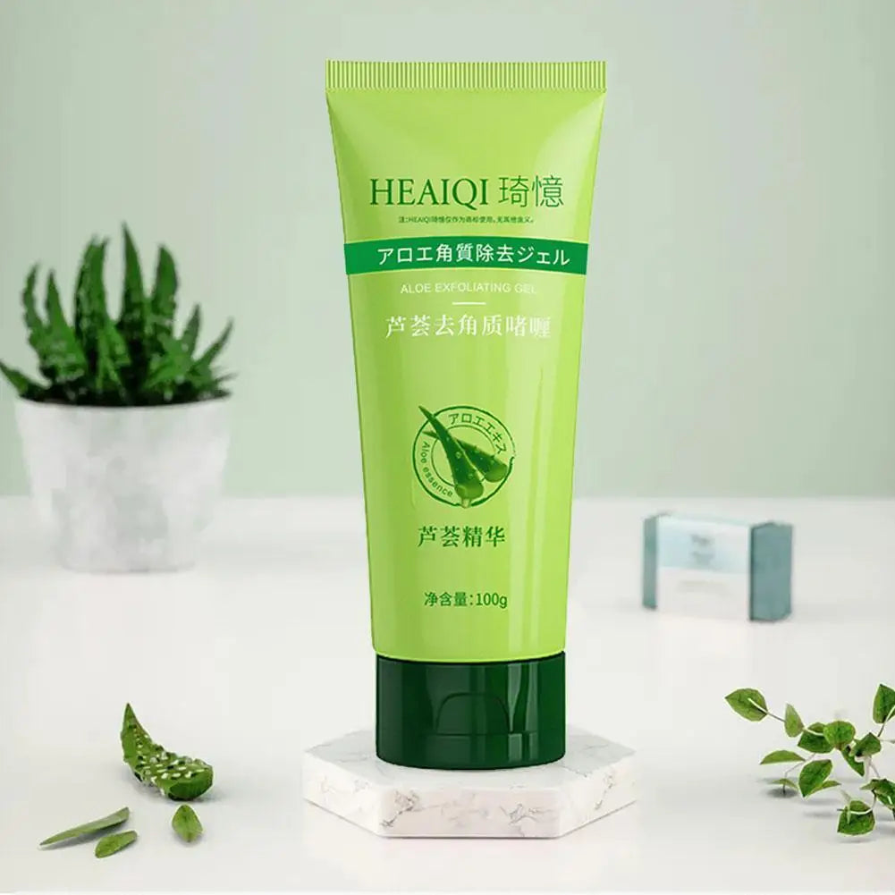 Gel Exfoliant Visage à l'Aloe Vera - Nettoyage en Profondeur et Hydratation