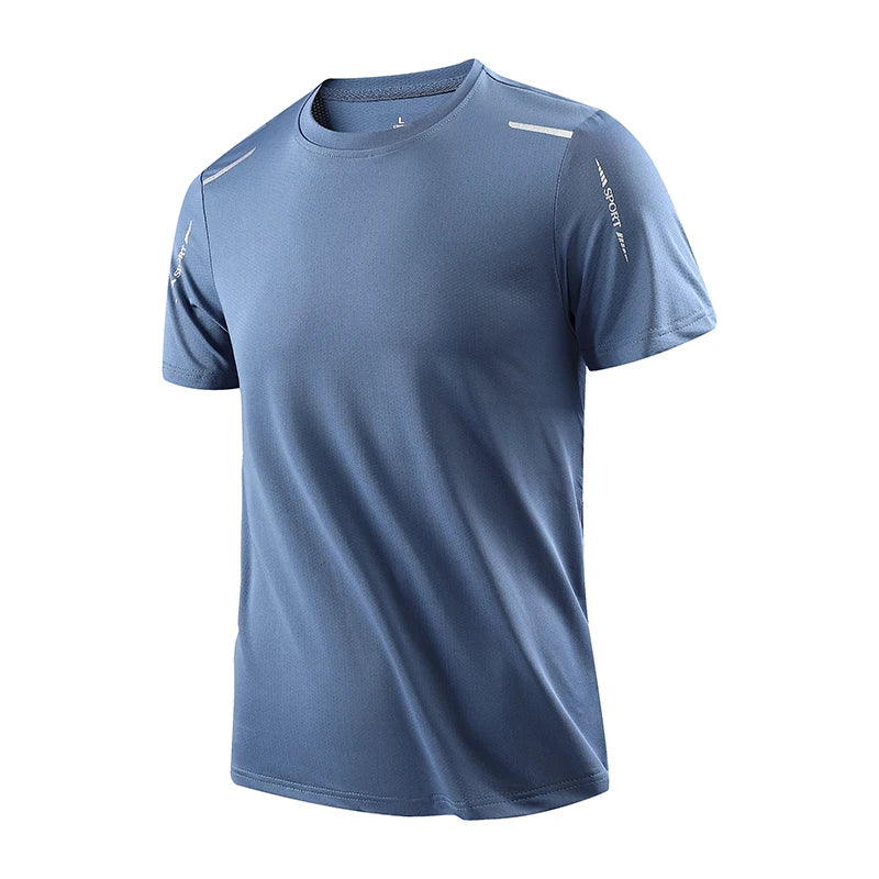 T-Shirt Sport CHRLCK Homme - Séchage Rapide Respirant Randonnée Pêche Été