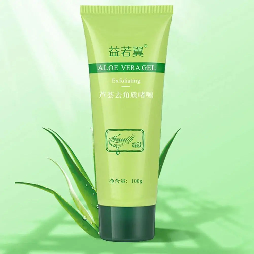 Gel Exfoliant Visage à l'Aloe Vera - Nettoyage en Profondeur et Hydratation