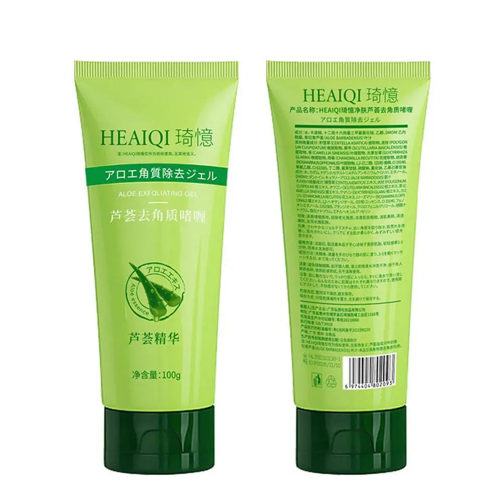 Gel Exfoliant Visage à l'Aloe Vera - Nettoyage en Profondeur et Hydratation