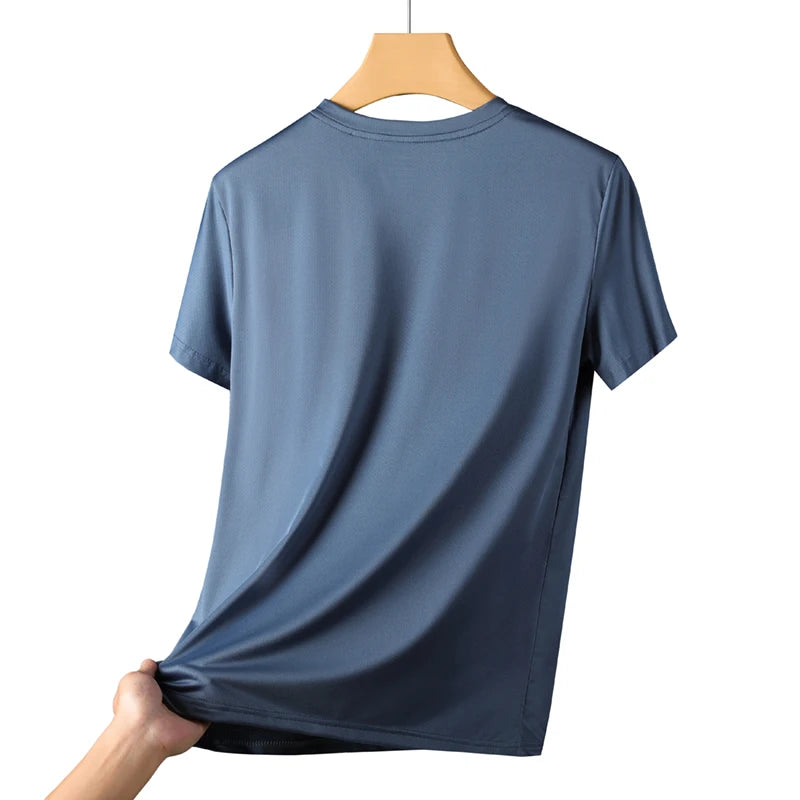 T-Shirt Sport CHRLCK Homme - Séchage Rapide Respirant Randonnée Pêche Été