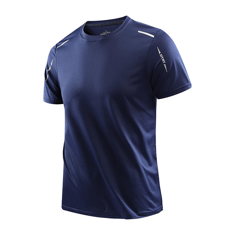 T-Shirt Sport CHRLCK Homme - Séchage Rapide Respirant Randonnée Pêche Été
