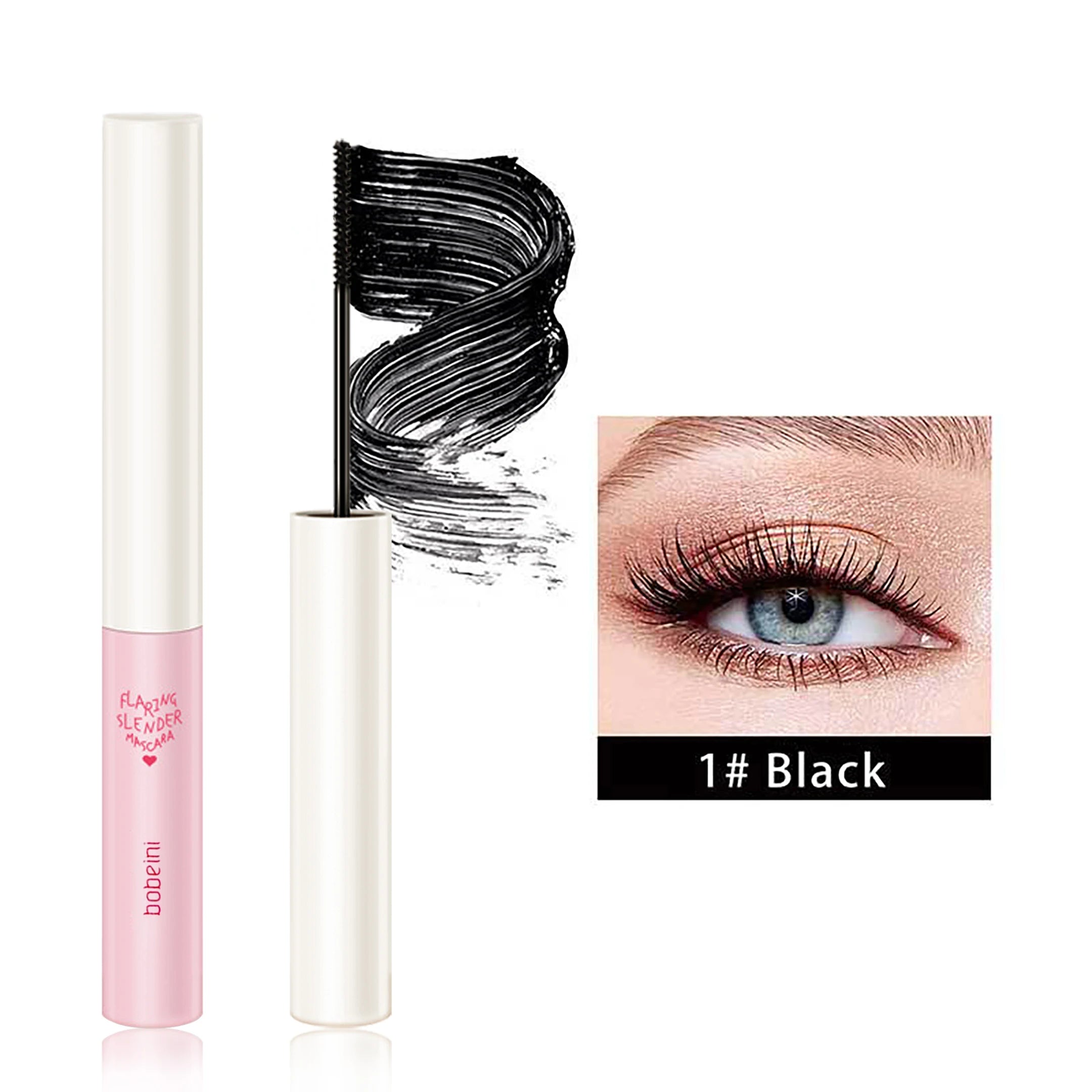 Mascara Waterproof Longue Tenue - Allongement Volume Courbure Sans Bavure
