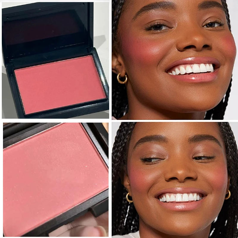 HERORANGE Blush Mat Longue Tenue - Texture Veloutée Naturelle et Waterproof