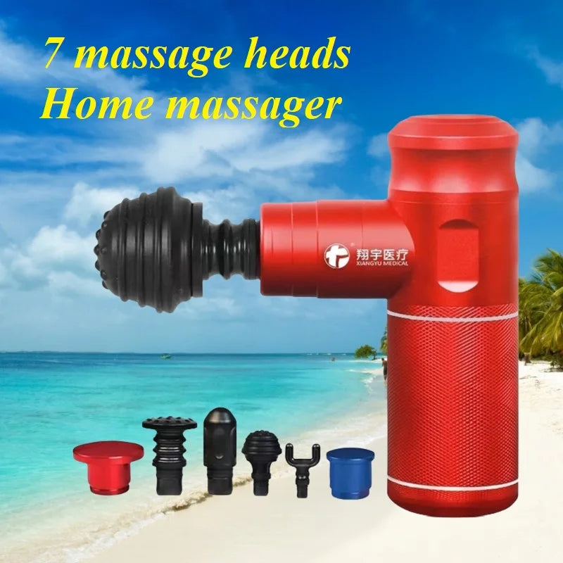 Masseur Électrique Professionnel 7 Têtes - Récupération Musculaire et Fitness
