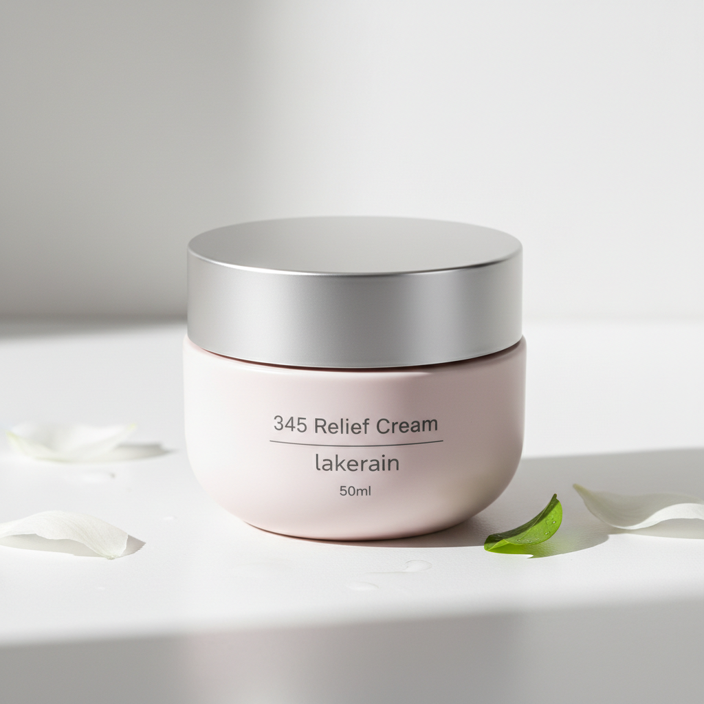 Crème Apaisante 345 Relief - Hydratation et Soin Anti-Imperfections