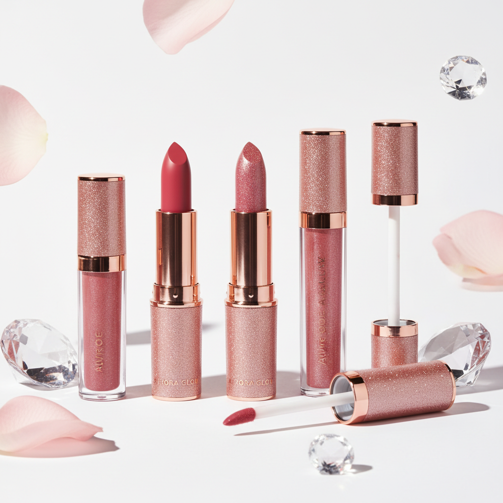 RARE BEAUTY - Coffret 6 Rouges à Lèvres et Gloss Scintillants Hydratants