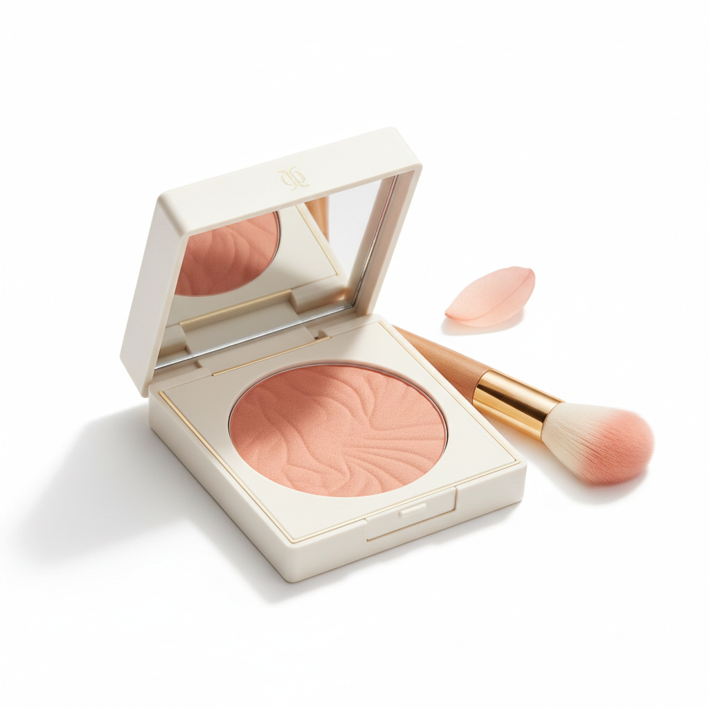 HERORANGE Blush Mat Longue Tenue - Texture Veloutée Naturelle et Waterproof